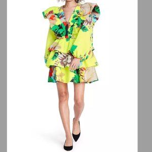 Christopher John Rogers Target Yellow Floral Dress